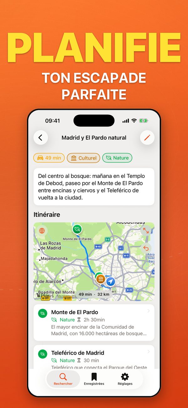 Planifiez votre escapade idéale